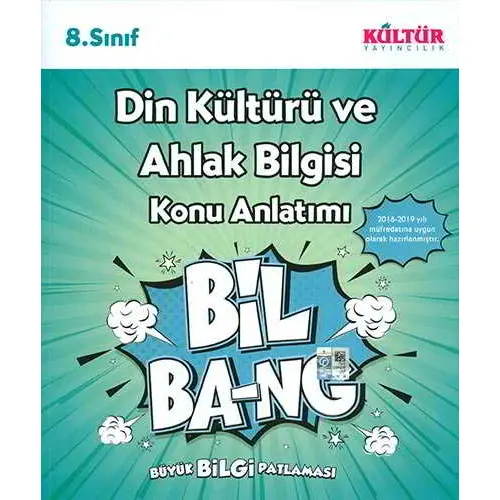 Kültür 8.Sınıf Bil-Bang Din Kültürü ve Ahlak Bilgisi Konu Anlatım