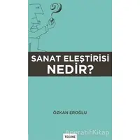 Sanat Eleştirisi Nedir? - Özkan Eroğlu - Tekhne Yayınları
