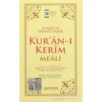 Kuran-ı Kerim Meali Cep Boy - Elmalılı Muhammed Hamdi Yazır - Ayfa Basın Yayın