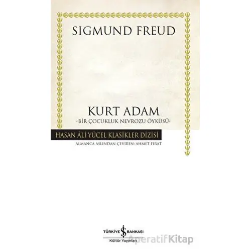 Kurt Adam - Sigmund Freud - İş Bankası Kültür Yayınları