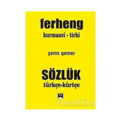 Kürtçe - Türkçe Sözlük - Kolektif - Na Yayınları