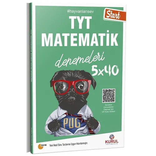 Kurul YKS TYT Matematik Start 5x40 Denemeleri