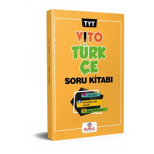 Kurul TYT Vito Türkçe Soru Kitabı