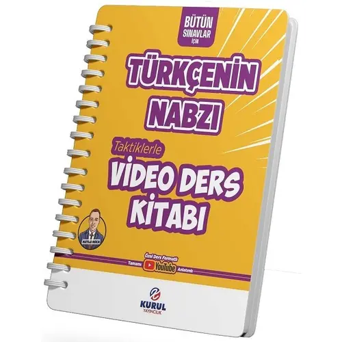 Kurul Bütün Sınavlar İçin Türkçenin Nabzı Taktiklerle Video Ders Kitabı