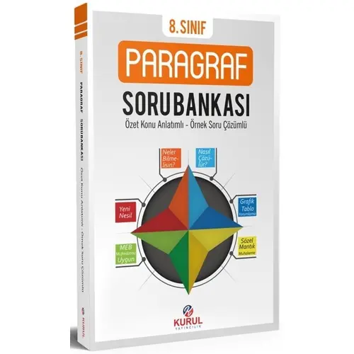 Kurul Yayıncılık 8. Sınıf LGS Paragraf Soru Bankası