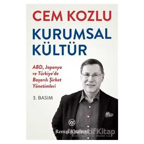 Kurumsal Kültür - Cem Kozlu - Remzi Kitabevi