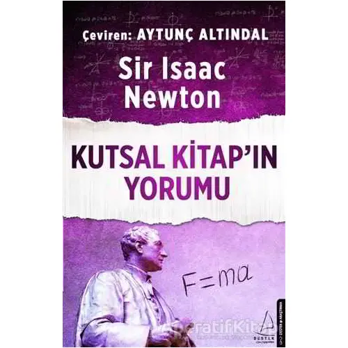 Kutsal Kitap’ın Yorumu - Isaac Newton - Destek Yayınları