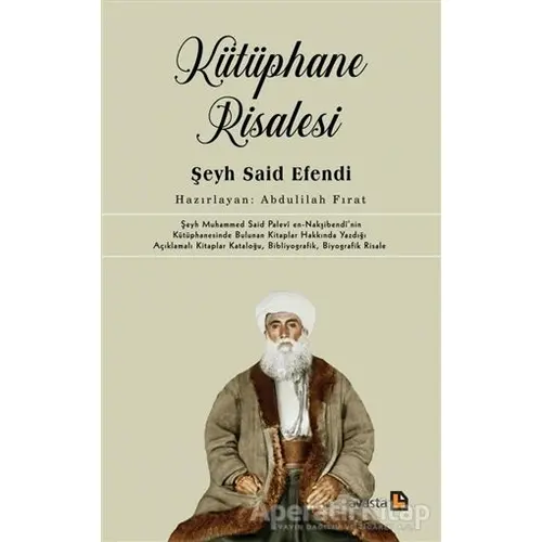 Kütüphane Risalesi - Şeyh Said Efendi - Avesta Yayınları