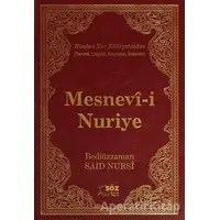 Mesnevi-i Nuriye Ciltli - Bediüzzaman Said-i Nursi - Söz Basım Yayın
