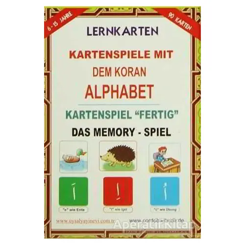 Kur’an Harfleri Tamam Oyunu (Almanca) (Kod: 202) - Kolektif - Uysal Yayınevi