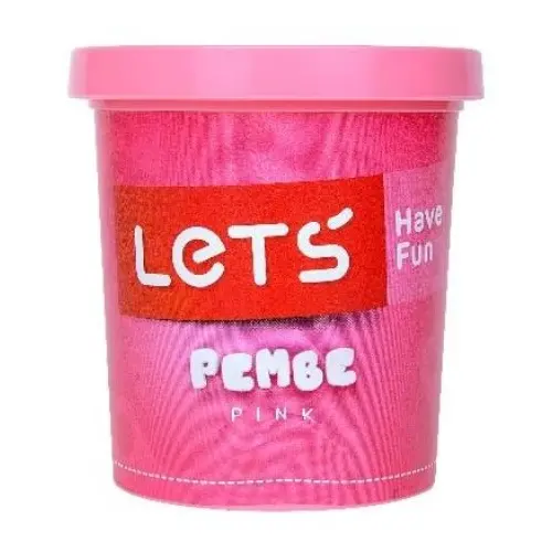 Lets Tek Renk Oyun Hamuru Neon Pembe 150 Gr. L8340 14