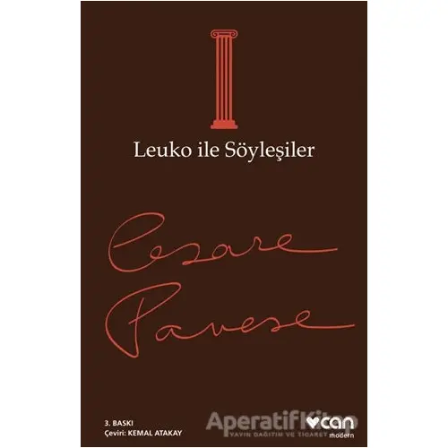 Leuko ile Söyleşiler - Cesare Pavese - Can Yayınları