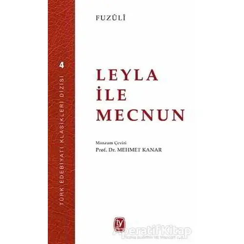 Leyla ile Mecnun - Fuzuli - Tekin Yayınevi