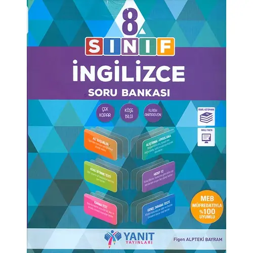 LGS 8.Sınıf İngilizce Soru Bankası Yanıt Yayınları