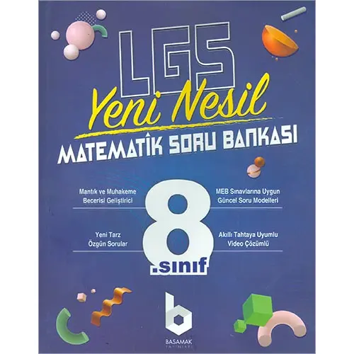 LGS Yeni Nesil Matematik Soru Bankası - Kolektif - Basamak Yayınları