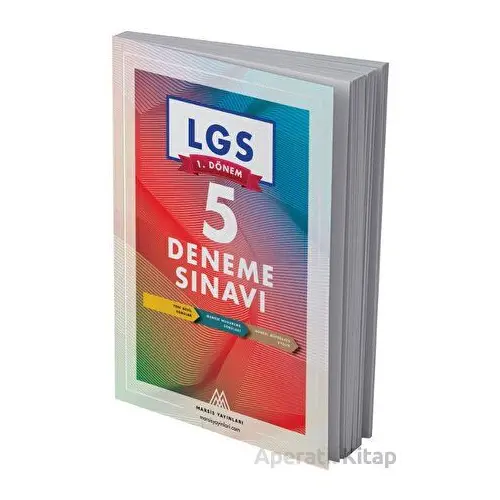 LGS Birinci Dönem 5 Deneme Sınavı Marsis Yayınları