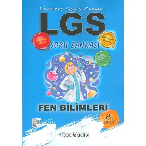 LGS Fen Bilimleri Soru Bankası Kitap Vadisi Yayınları