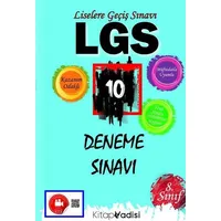 Kitap Vadisi 8. Sınıf LGS 10 Deneme Sınavı