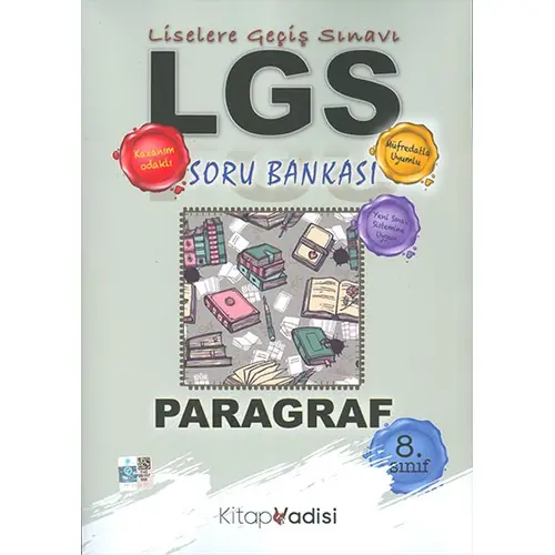 LGS Paragraf Soru Bankası Kitap Vadisi Yayınları