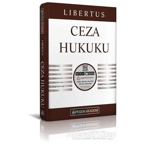 Libertus Ceza Hukuku Konu Anlatımı - Ender Büyükçulha - Pegem A Yayıncılık