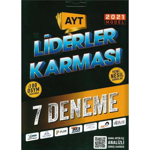 Liderler Karması 2021 AYT Liderler Karması 7li Deneme Seti