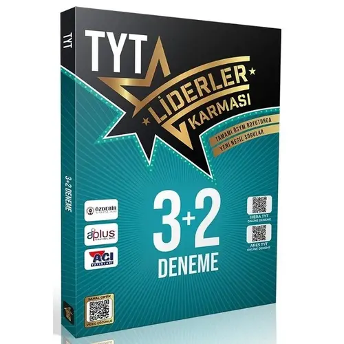 Liderler Karması TYT Tüm Dersler 3+2 Deneme Seti Video Çözümlü