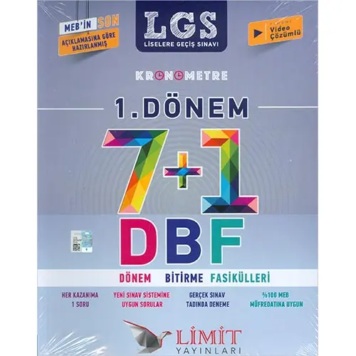 Limit LGS 1.Dönem Dönem Bitirme Fasikülleri