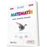 Limit 6. Sınıf Matematik Konu Anlatım Föyleri 6 Föy