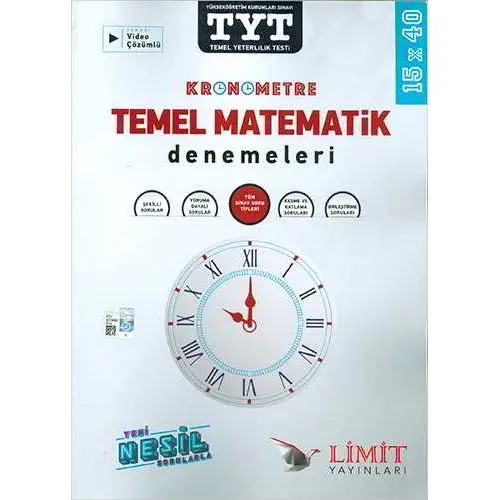 Limit Kronometre TYT Temel Matematik Denemeleri