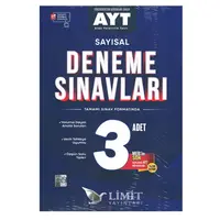 Limit AYT Sayısal 3 lü Deneme Sınavları