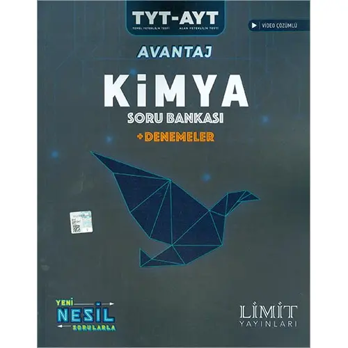 Limit TYT-AYT Kimya Soru Bankası +Denemeler (Kampanyalı)