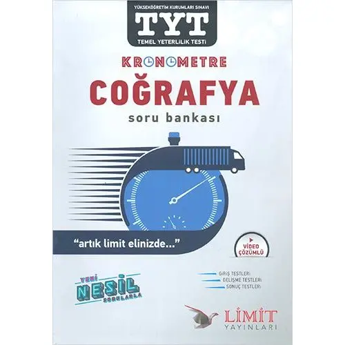 Limit TYT Kronometre Coğrafya Soru Bankası (Kampanyalı)