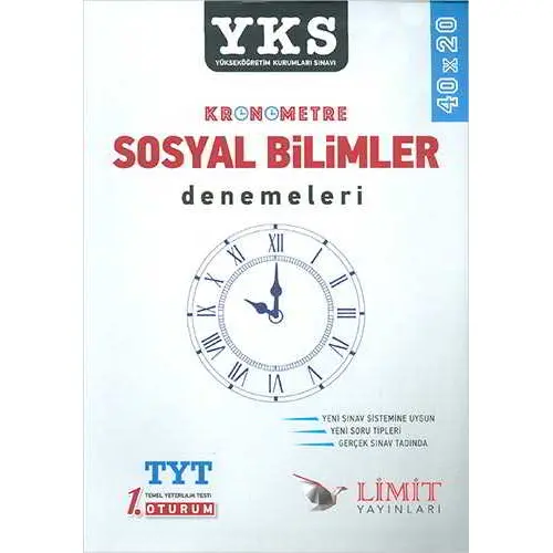 Limit TYT Kronometre Sosyal Bilimler Denemeleri