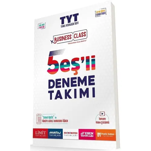 Limit YKS TYT Business Class 5 li Deneme Takımı