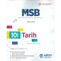 Eğitim Vadisi 10.Sınıf Tarih MSB Modüler Soru Bankası