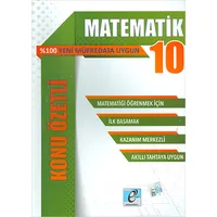 10.Sınıf Matematik Konu Özetli E Kare Yayınları