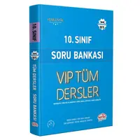 Editör 10. Sınıf VIP Tüm Dersler Soru Bankası Mavi Kitap