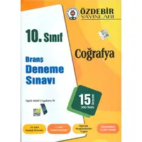 Özdebir 10.Sınıf Coğrafya Branş Deneme Sınavı