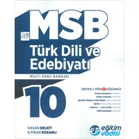 10.Sınıf Türk Dili ve Edebiyatı MSB Multi Soru Bankası Eğitim Vadisi