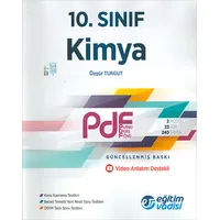 Eğitim Vadisi 10.Sınıf Kimya PDF Video Anlatım