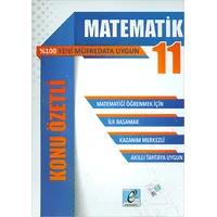 11.Sınıf Matematik Konu Özetli E Kare Yayınları