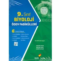 9.Sınıf Biyoloji Ödev Fasikülleri Aydın Yayınları