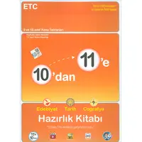 Tonguç 10dan 11e Edebiyat Tarih Coğrafya Hazırlık Kitabı