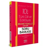 Data 10. Sınıf Türk Dili ve Edebiyatı Beceri Temelli Soru Bankası (Protokol Serisi)