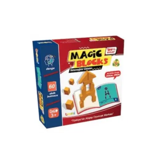 Magic Blocks Ahşap Bemi Ahşap Oyuncak