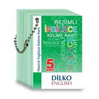 Dilko 5.Sınıf İngilizce Kelime Kartı