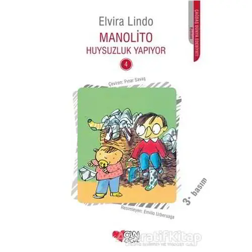 Manolito Huysuzluk Yapıyor - 4 Kitap - Elvira Lindo - Can Çocuk Yayınları