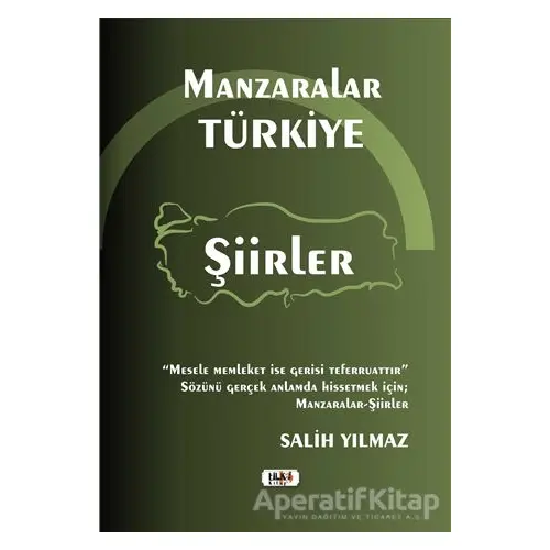 Manzaralar Türkiye - Şiirler - Salih Yılmaz - Tilki Kitap