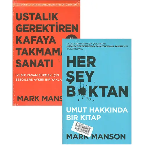 Mark Manson - 2 Kitap Butik Yayınları