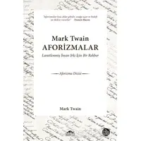Mark Twain Aforizmalar - Mark Twain - Maya Kitap